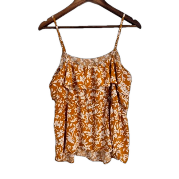 Old Navy Waist Defined Ruffle-Tier Cami Women’s Large - Picture 2 of 4